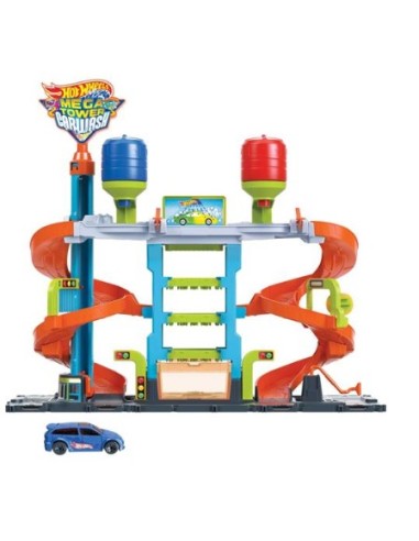 GIOCATTOLO PUBBLICIZZATO: vendita online HOT WHEELS MEGA TORRE AUTOLAVAGGIO in offerta