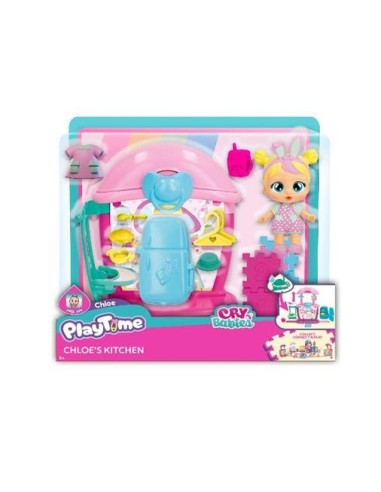 Playtime Cry Babies il Bagno di Bella, Bambola con Mini Playset e 1...