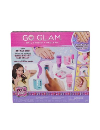 Cool Maker GO GLAM, Macchina Decora Unghie, Decora 200 Unghie con 4...