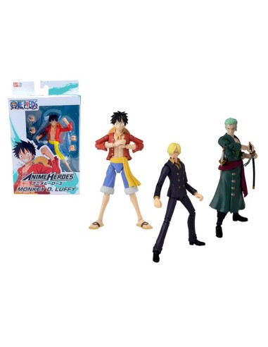 "Bandai 36930 One Piece Action Figure 17 cm - Statuetta Articolata con Parti Intercambiabili | Shop in Casa"