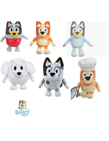 BLUEY BLY61000 PELUCHE 20CM ASSORTITO su Shop in Casa