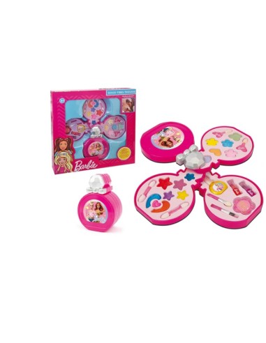 Barbie Trousse Profumo - Trousse Portatile con 3 Livelli di Trucco