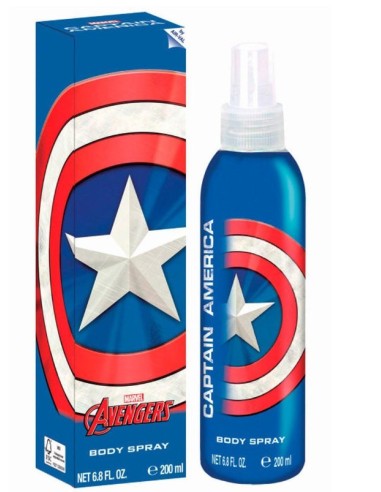 AVENGERS 9010 CAP AMERICA BODY SPRAY 200ML su Shop in Casa