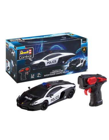 AUTOMODELLO 24664 R/C LAMBORGHINI AVENTADOR POLICE 1:24 su Shop in ...