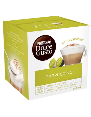 CAPSULE CAPPUCCINO 16PZ DOLCE GUSTO su Shop in Casa