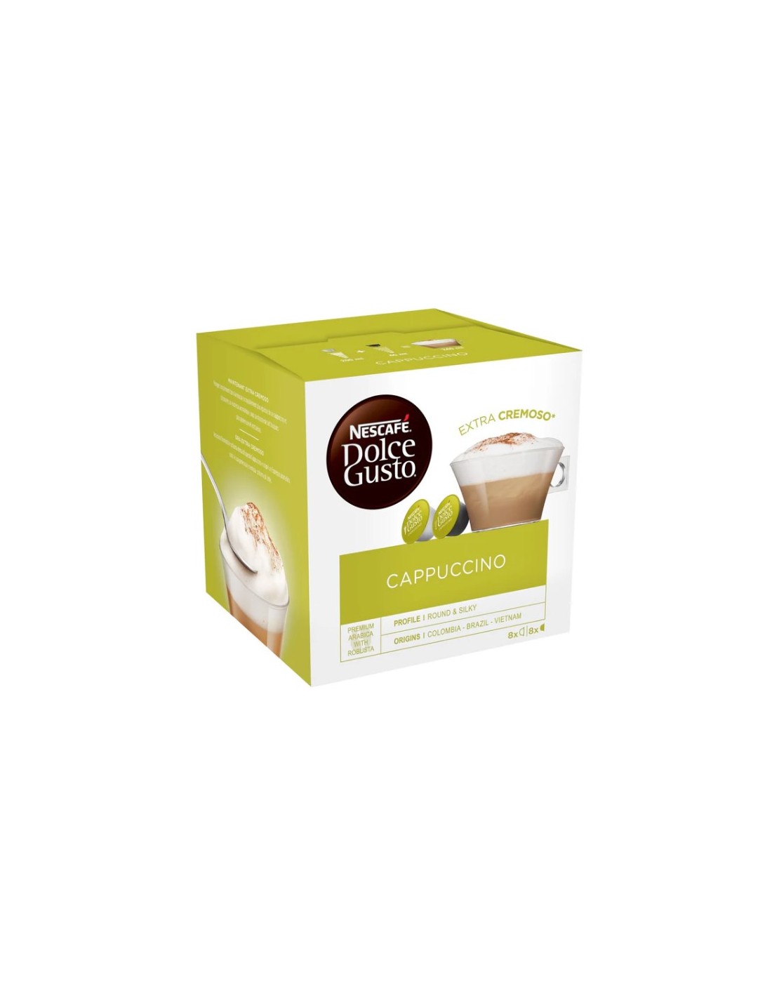 CAPSULE CAPPUCCINO 16PZ DOLCE GUSTO su Shop in Casa