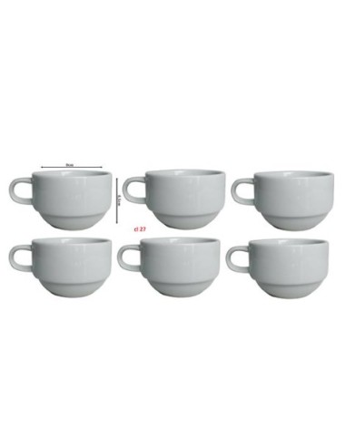 TAZZA COLAZIONE 270CL IMPILABILE su Shop in Casa