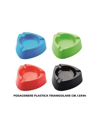 POSACENERE 40590569 PLASTICA COLORI ASSORTITI