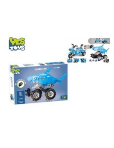 YES TOYS YES52205 SHARK CAR 2IN1 443PZ su Shop in Casa