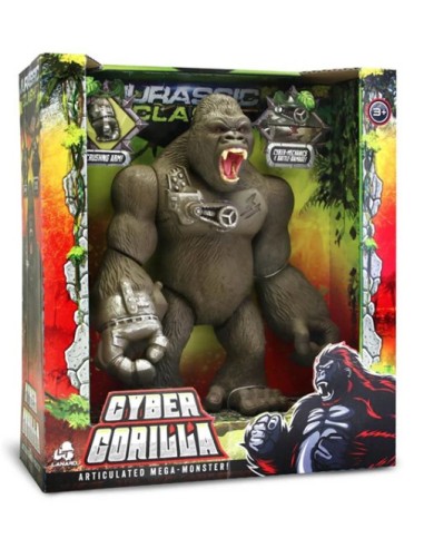 "Lanard Gorilla Articolato 37108 - Cyber Gorilla con Pugni Schiaccianti | Shop in Casa"