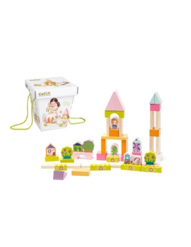 CUBIKA CBK13906 SECCHIELLO COSTRUZIONI LEGNO TOWN FOR GIRLS su Shop...