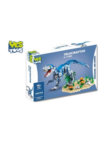 YES TOYS YES52209 VELOCIRAPTOR 649PZ su Shop in Casa