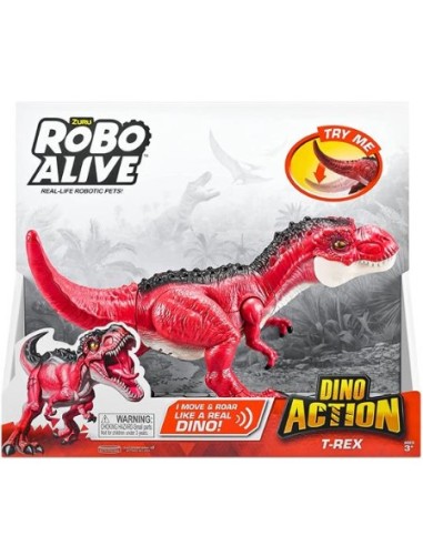 ROBO ALIVE ZUR7171 DINO T-REX VERSI E AZIONE su Shop in Casa