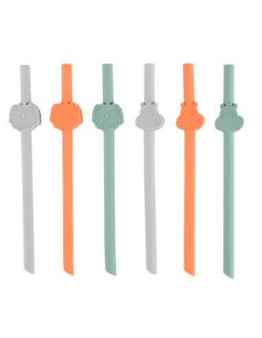 ACCESSORI: vendita online CH CANNUCCE SILICONE CHICCO 6PZ CON SCOVOLINO in offerta