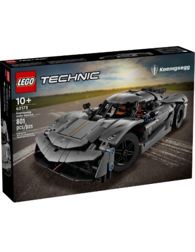 TECHNIC 42173 HYPERCAR KOENIGSEGG JESKO ABSOLUT GRIGIA su Shop in Casa