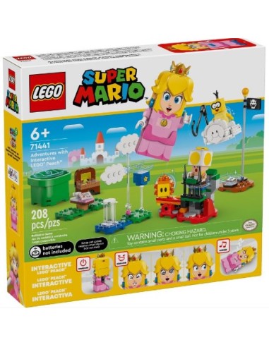 SUPERMARIO 71441 AVVENTURE DI PEACH INTERATTIVO su Shop in Casa