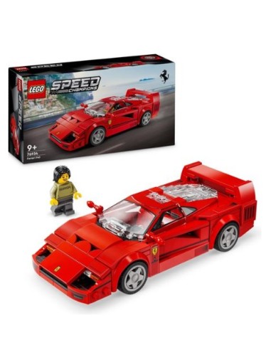 GIOCATTOLO PUBBLICIZZATO: vendita online LEGO Speed Champions Ferrari F40 76934, Modellino Supercar da Costruire, Auto da Col...