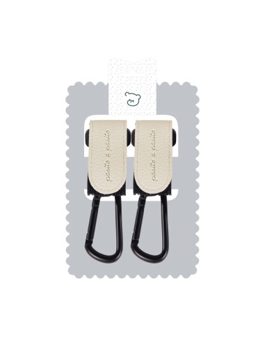 ACCESSORI: vendita online SET 2 GANCI X PASSEGGINO CREAM in offerta