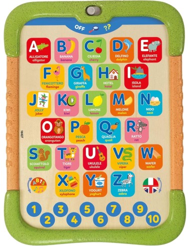 SAPIENTINO CLEMENTONI ALPHA PAD GIOCO EDUCATIVO PER BAMBINI su Shop...