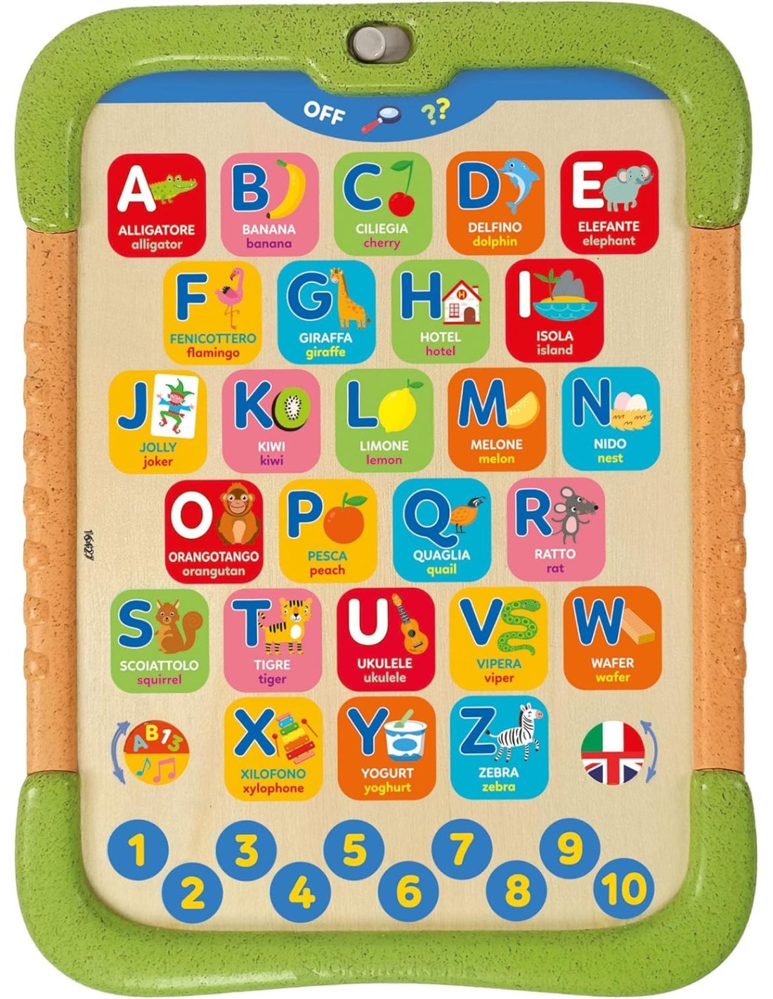 SAPIENTINO CLEMENTONI ALPHA PAD GIOCO EDUCATIVO PER BAMBINI su Shop...