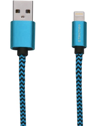 M - FOTO - ACCESSORI - BATTERIE: vendita online Tekmee Cavo USB Lightning 2A per iPhone Quick Charge 1 Metro Assortito Dispon...