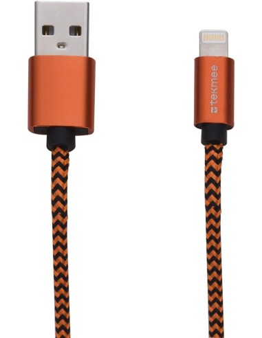 M - FOTO - ACCESSORI - BATTERIE: vendita online Tekmee Cavo USB Lightning 2A per iPhone Quick Charge 1 Metro Assortito Dispon...