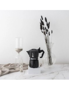 CAFFETTIERE E BOLLITORI: vendita online Bialetti Cafettiera Brikka Exclusive black da 2 tazze in offerta