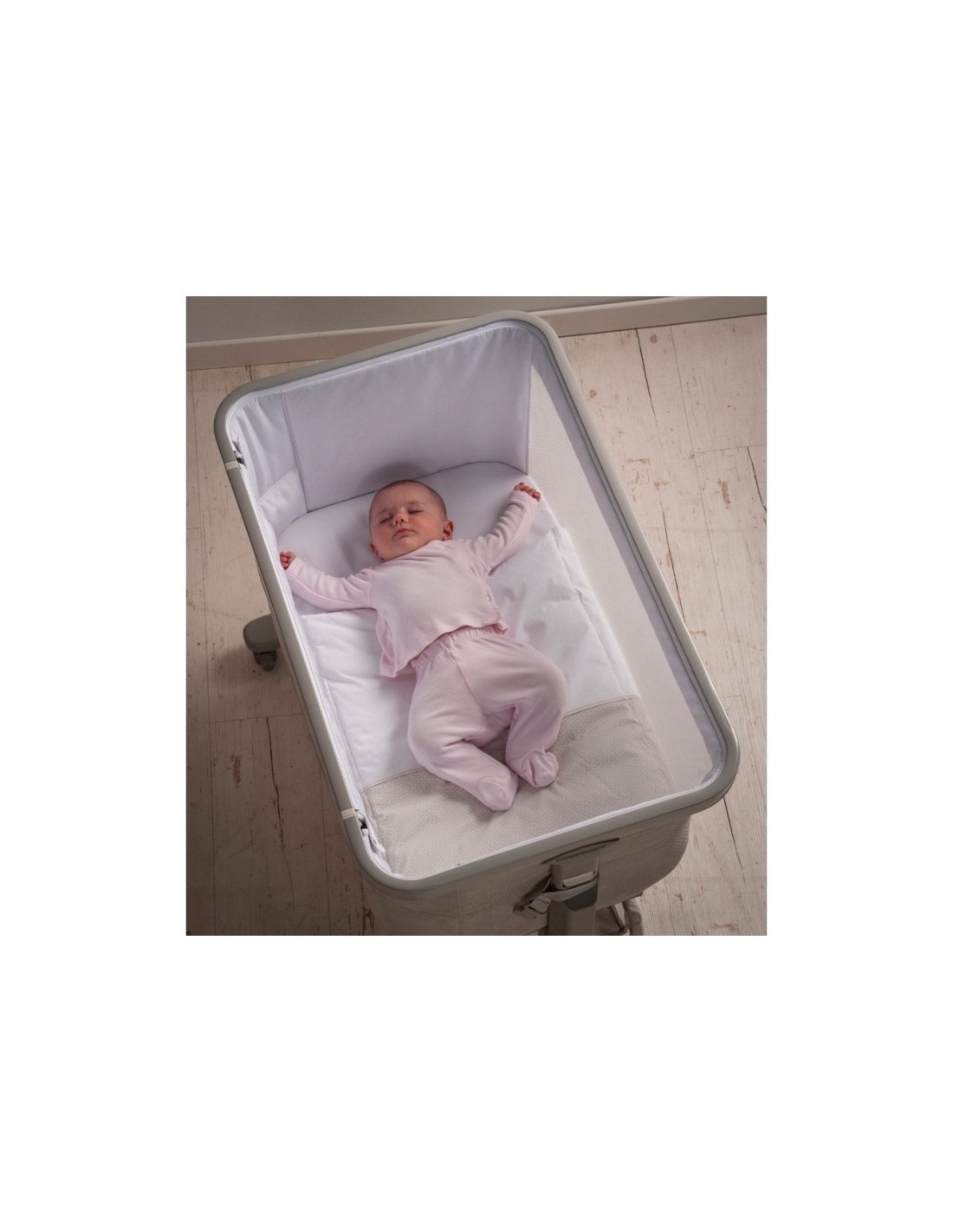 LETTINI E BAGNETTI: vendita online CULLA DREAM&SWING PER CO-SLEPPING GREIGE in offerta