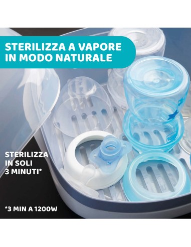 STERILIZZATORI: vendita online CHICCO STERILIZZATORE MICROONDE in offerta