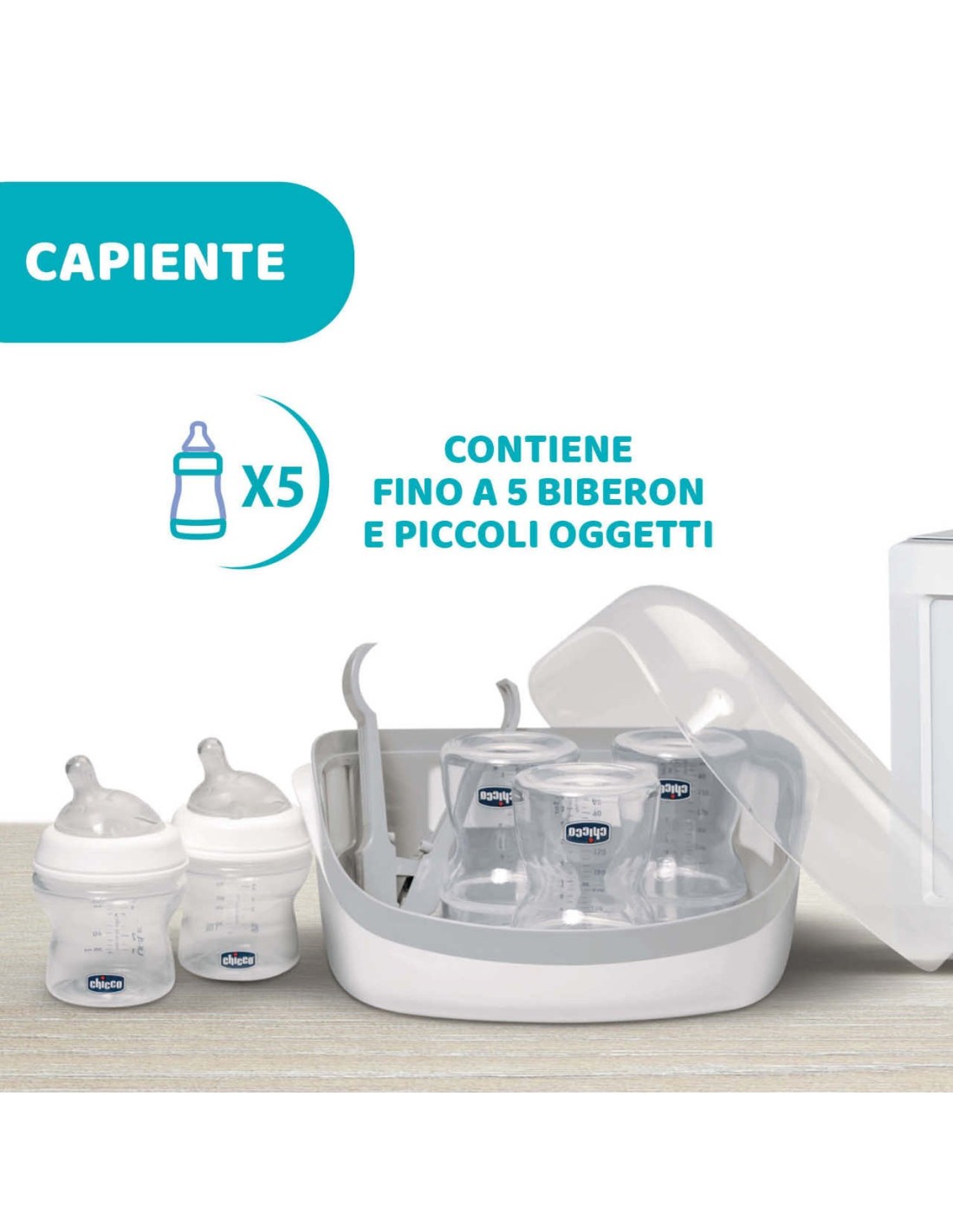 STERILIZZATORI: vendita online CHICCO STERILIZZATORE MICROONDE in offerta