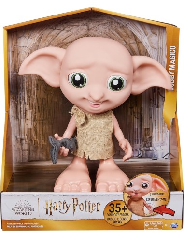 Wizarding World, Harry Potter, Bambola Interattiva Magical Dobby da...