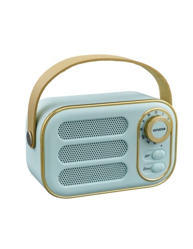 CASSA RETRO CELESTE BLUETOOTH su Shop in Casa