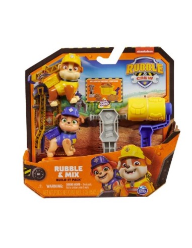 RUBBLE CREW 6066727 BUILD-IT SET 2 PERSONAGGI ASSORTITO