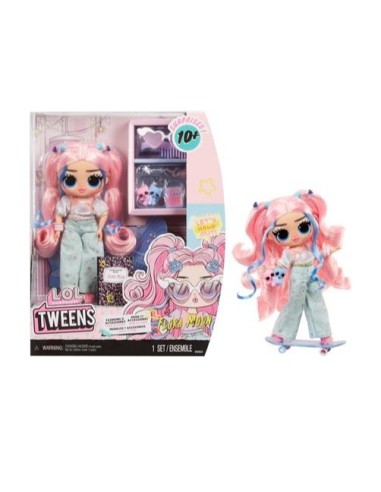 GIOCATTOLO PUBBLICIZZATO: vendita online L.O.L. Surprise! Tweens con Fashion Doll Flora Moon, Oltre 10 Sorprese e Accessori |...