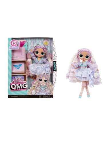 GIOCATTOLO PUBBLICIZZATO: vendita online L.O.L. Surprise! OMG Fashion Doll Pearla con 15 Sorprese, Abiti e Accessori a Tema S...