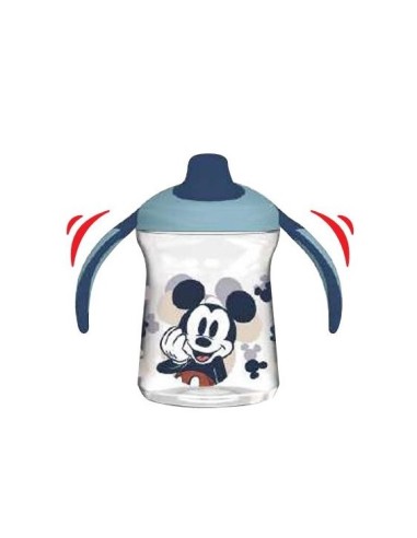 MICKEY ST10490 BICCHIERE 380ML CON BECCUCCIO E MANICI su Shop in Casa