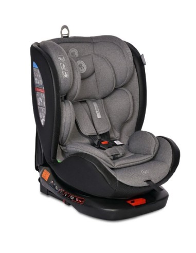 Seggiolino Auto Lorelli ARES i-Size ISOFIX 360 Grigio - Sicurezza e Comfort