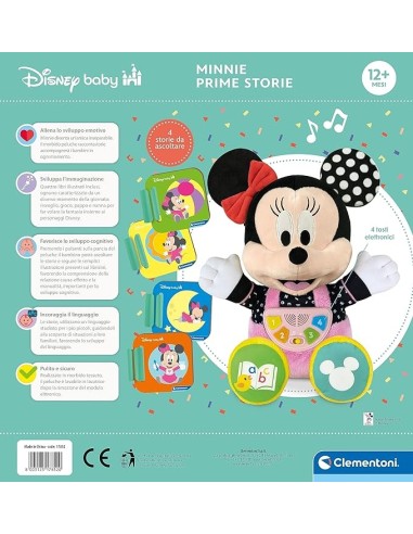 Clementoni Baby Minnie Prime Storie - Raccontastorie Disney Interat...