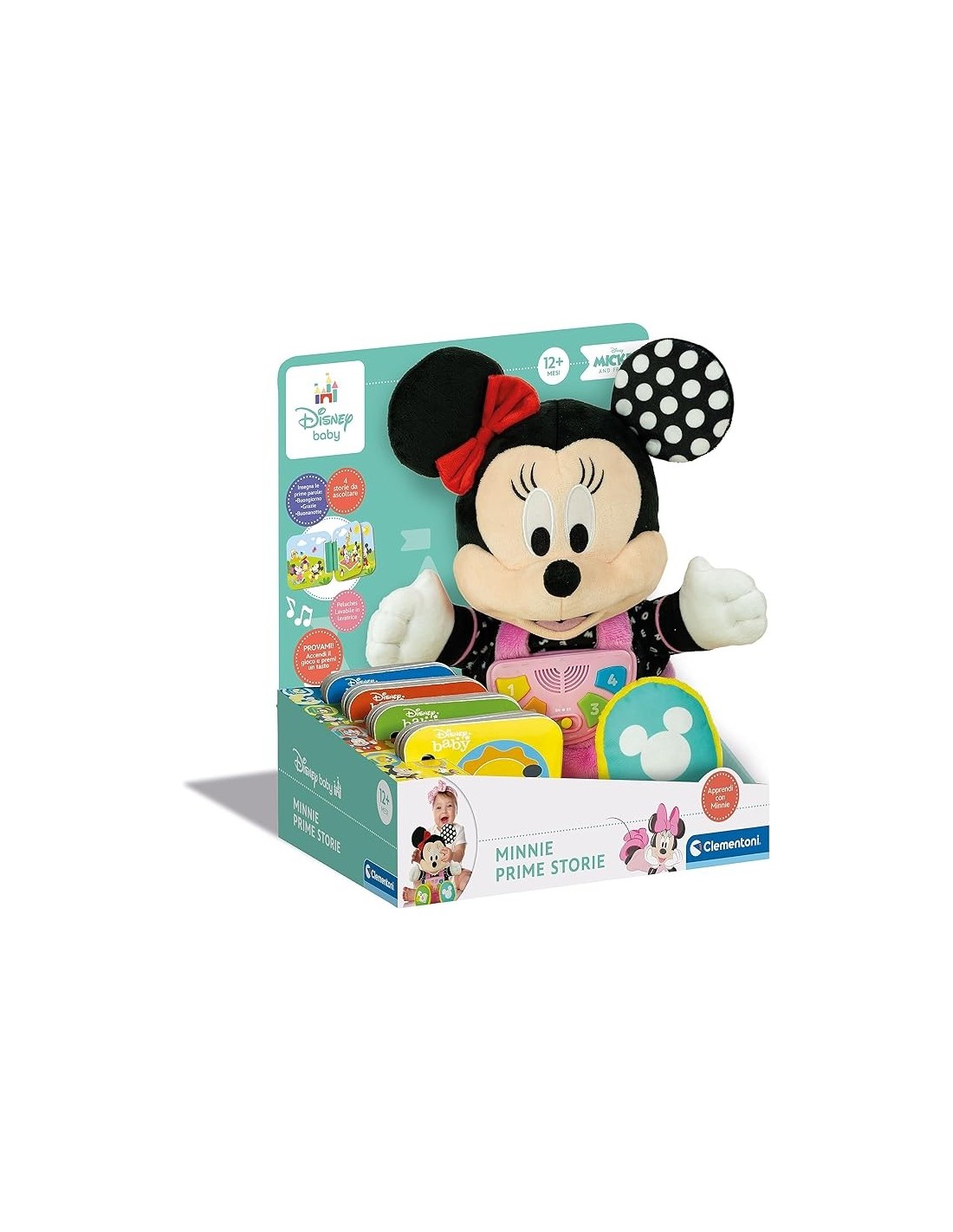 Clementoni Baby Minnie Prime Storie - Raccontastorie Disney Interat...