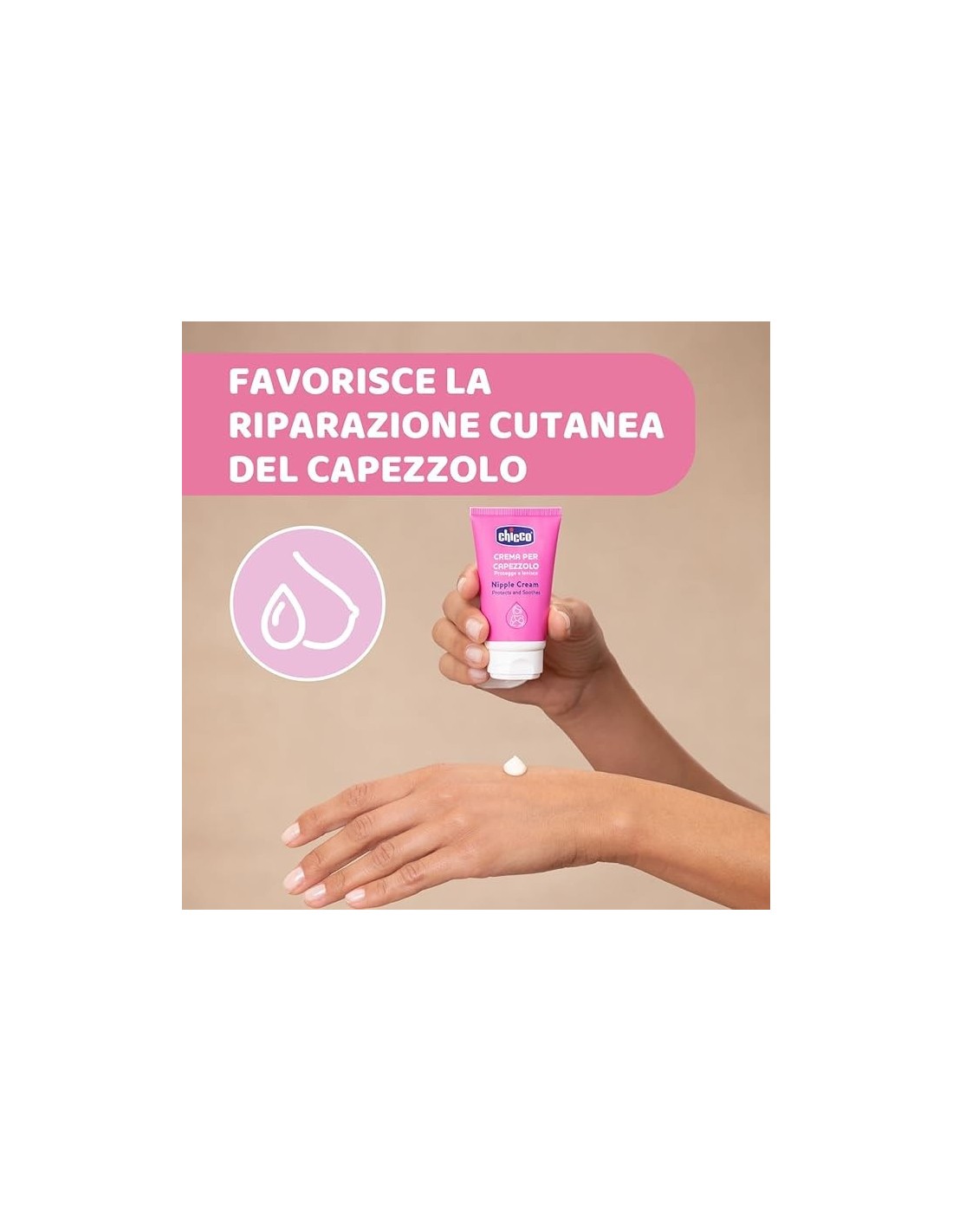 ACCESSORI: vendita online Chicco Crema per Capezzoli - Nutriente e Sicura, Prepara al Meglio il Capezzolo per l'Allattamento ...