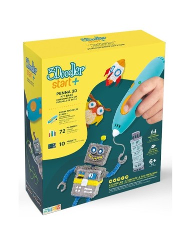 Rocco Giocattoli 3Doodler Start Penna 3D | Penna Creativa e Sicura per Bambini | shop in casa