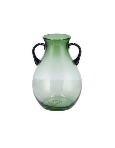 VASO 109080 NIHAD VETRO VERDE 21X31CM