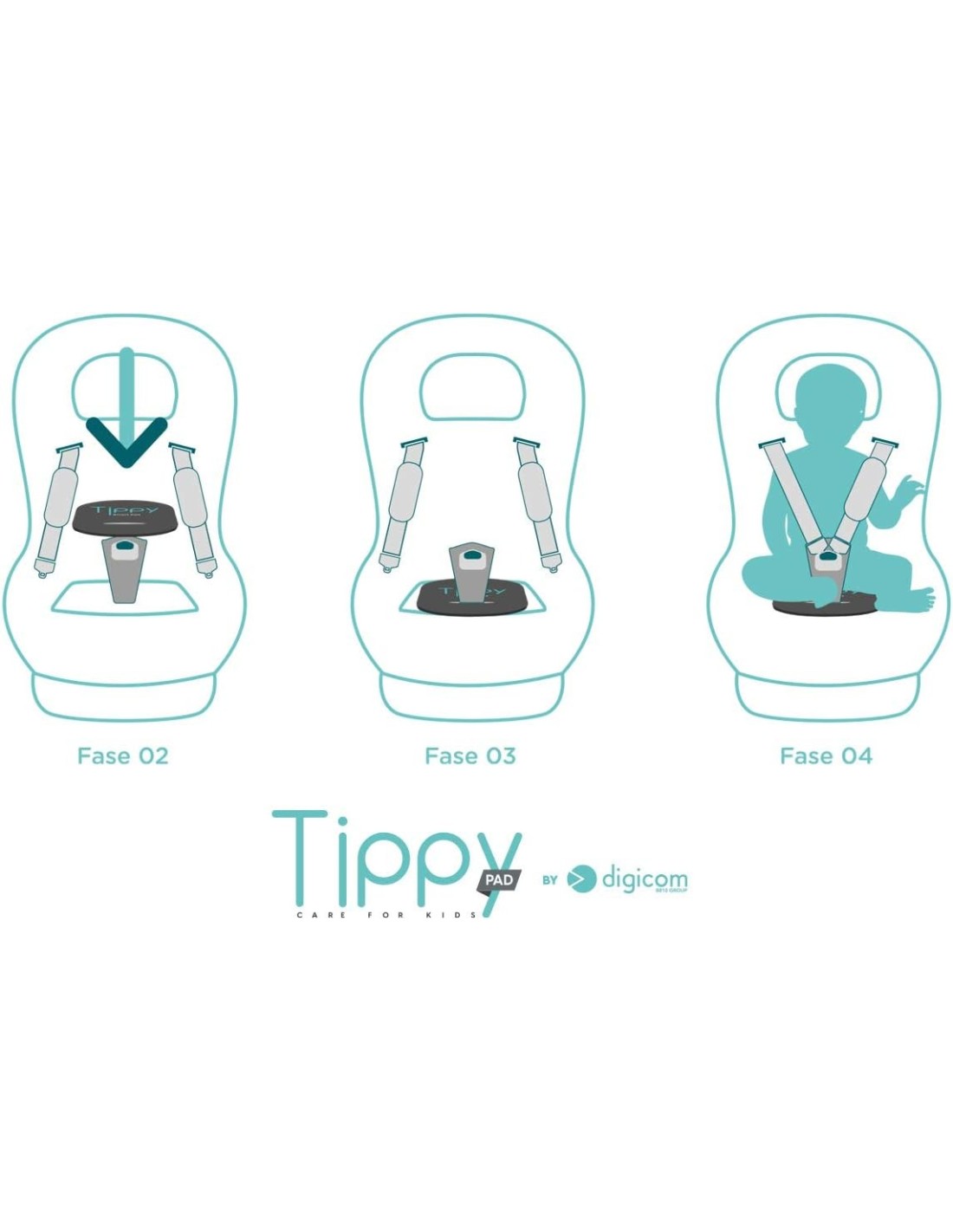 TIPPY PAD - Dispositivo Anti Abbandono Multicolore | shopincasa.it