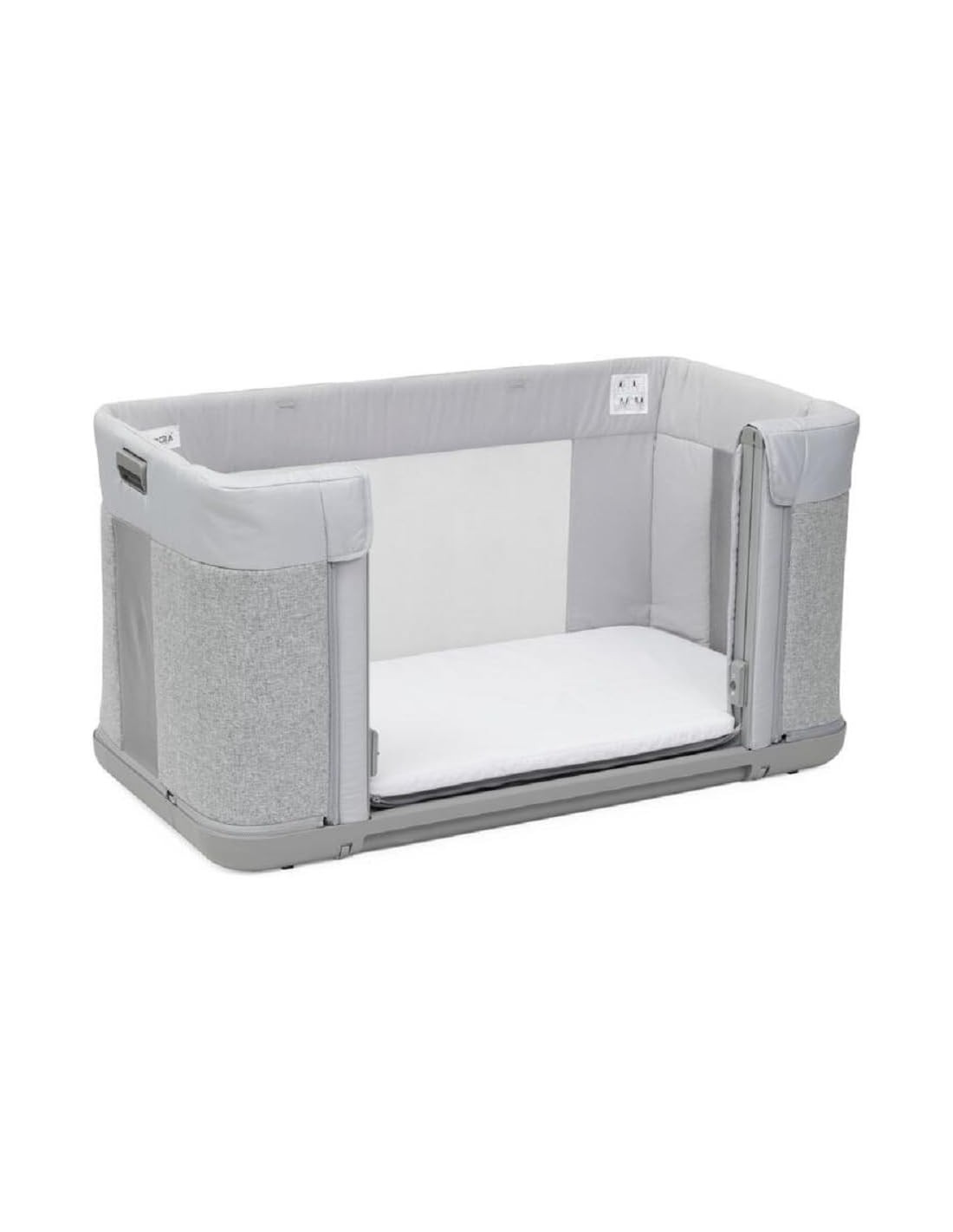 Culla Next2Me Forever Chicco Ash Grey - Comfort e Sicurezza | shopincasa.it