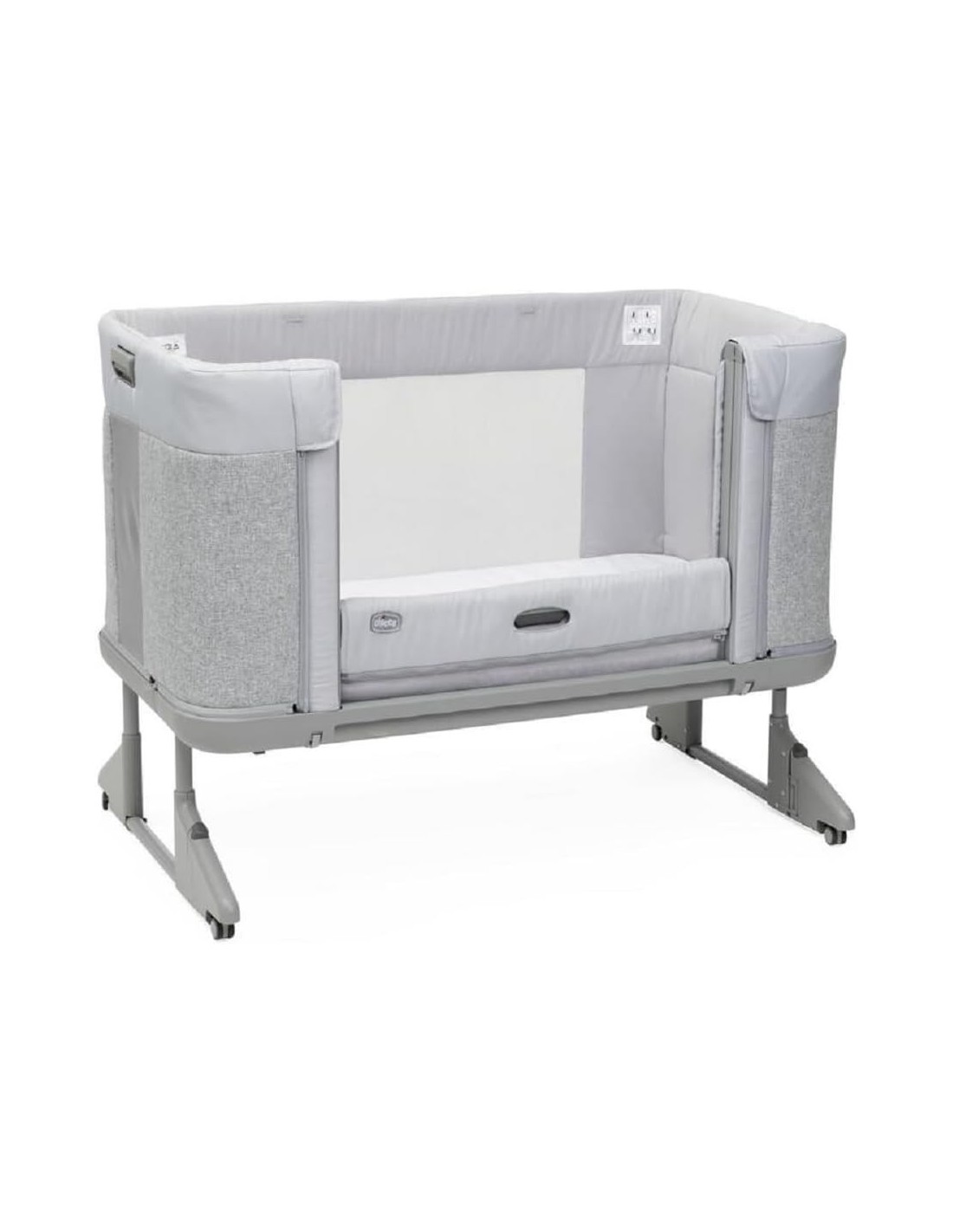 Culla Next2Me Forever Chicco Ash Grey - Comfort e Sicurezza | shopincasa.it