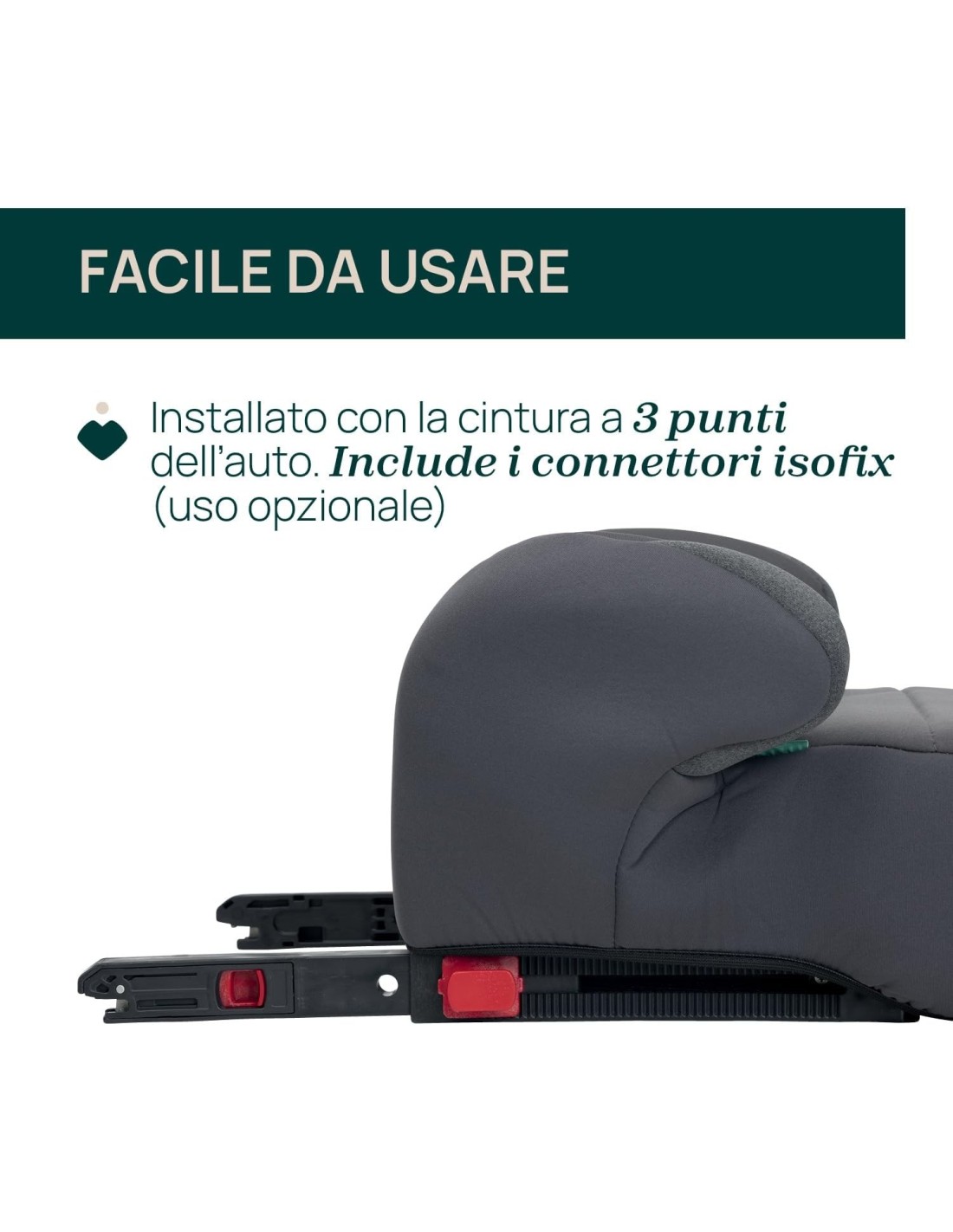 Chicco Quasar Fix i-Size | Seggiolino Auto 7-12 Anni | Shopincasa.it