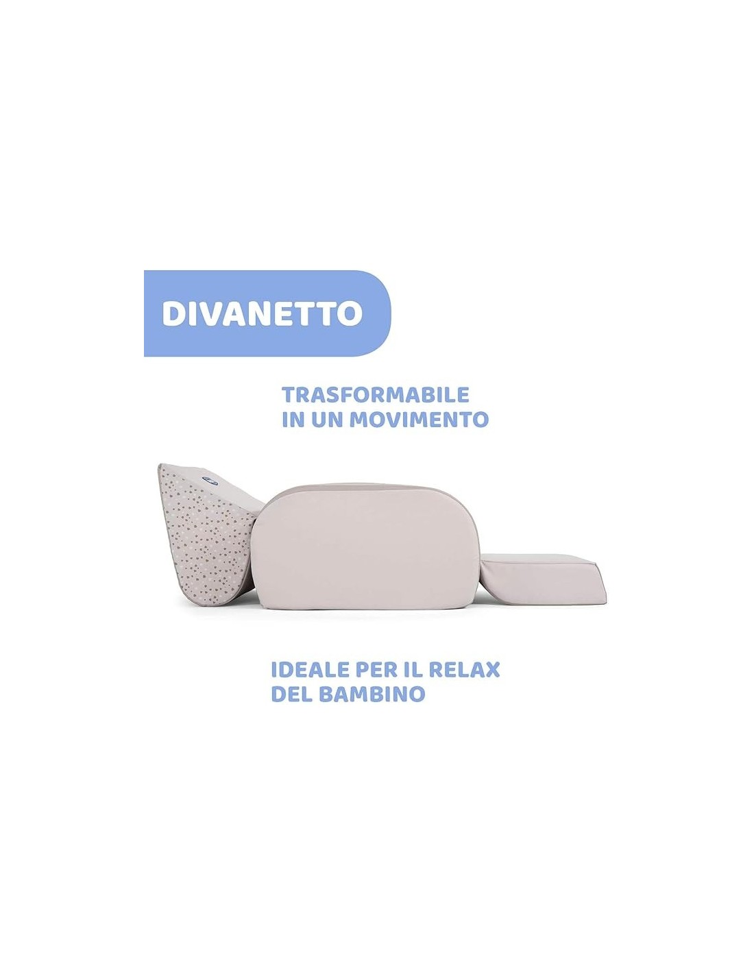 Chicco Twist Poltroncina Trasformabile per Bambini - 3 Configurazioni, Comoda e Leggera | Shopincasa.it