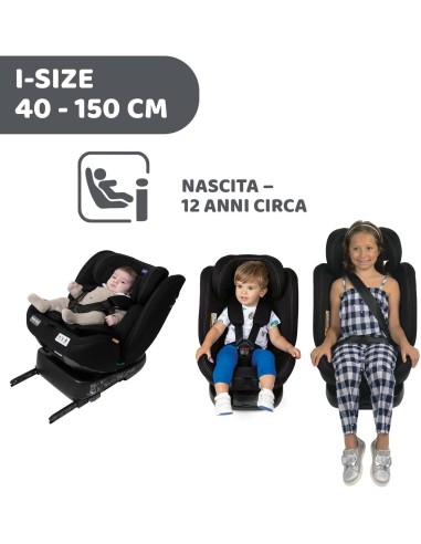 Chicco Unico Evo I-Size Seggiolino Auto 0-36 Kg Girevole 360° | Shopincasa.it