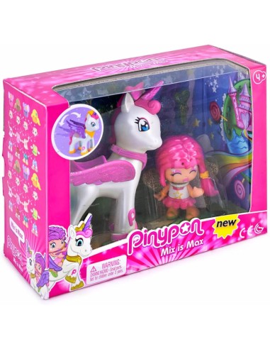 Pinypon Unicorno Volante con Personaggio Pinypon Stella | Gioco Creativo 4+ Anni | shop in casa