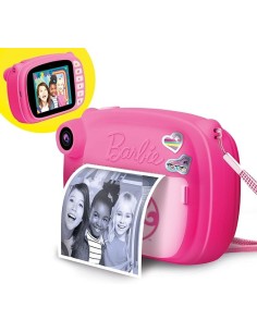 GIOCATTOLO PUBBLICIZZATO: vendita online Lisciani Giochi Barbie Print Cam Hi-Tech, Fotocamera Istantanea per Bambini, Video e...